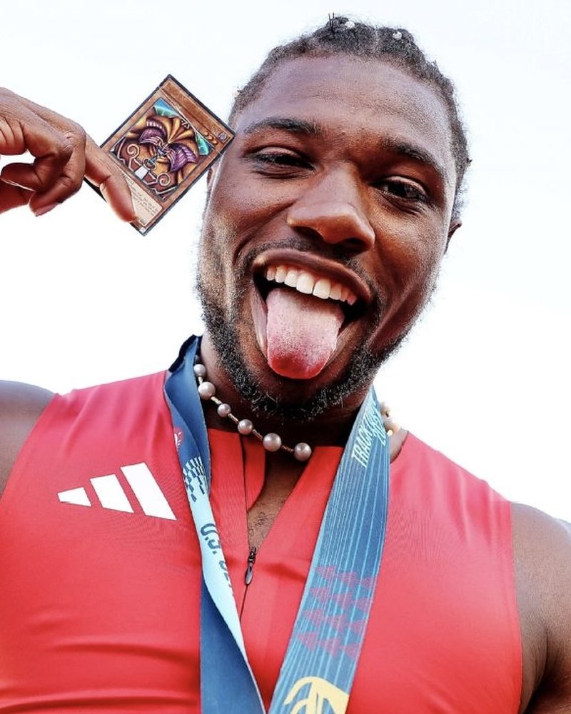 Noah Lyles, World Champion.